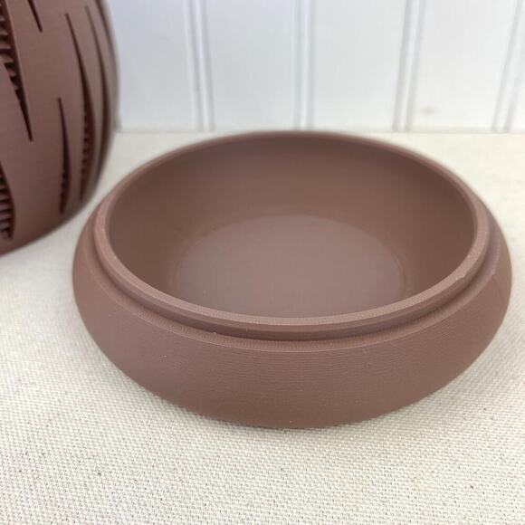 Modern Geometric Planter, Split Planter Pot, Cutout Design, Indoor Flower Pot - Picture 7 of 10